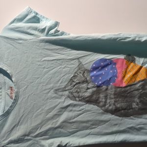 Childrens Icecream Cat Shirt